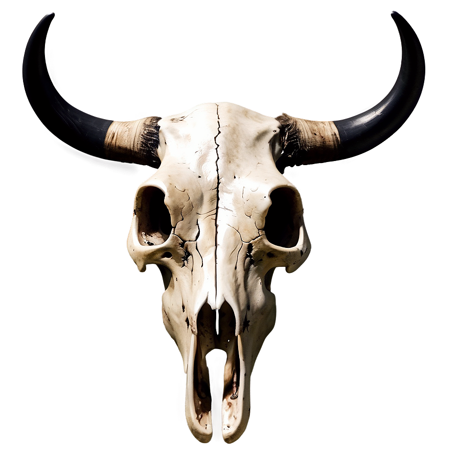 Western Cow Skull Graphic Png 8 PNG Image