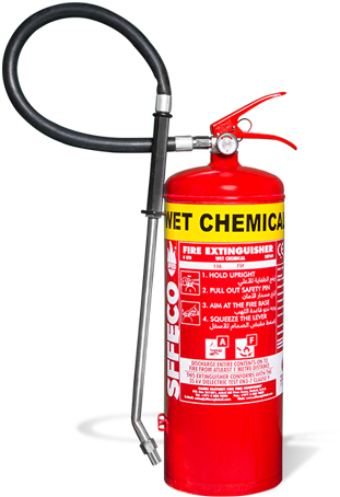 Wet Chemical Fire Extinguisher PNG Image