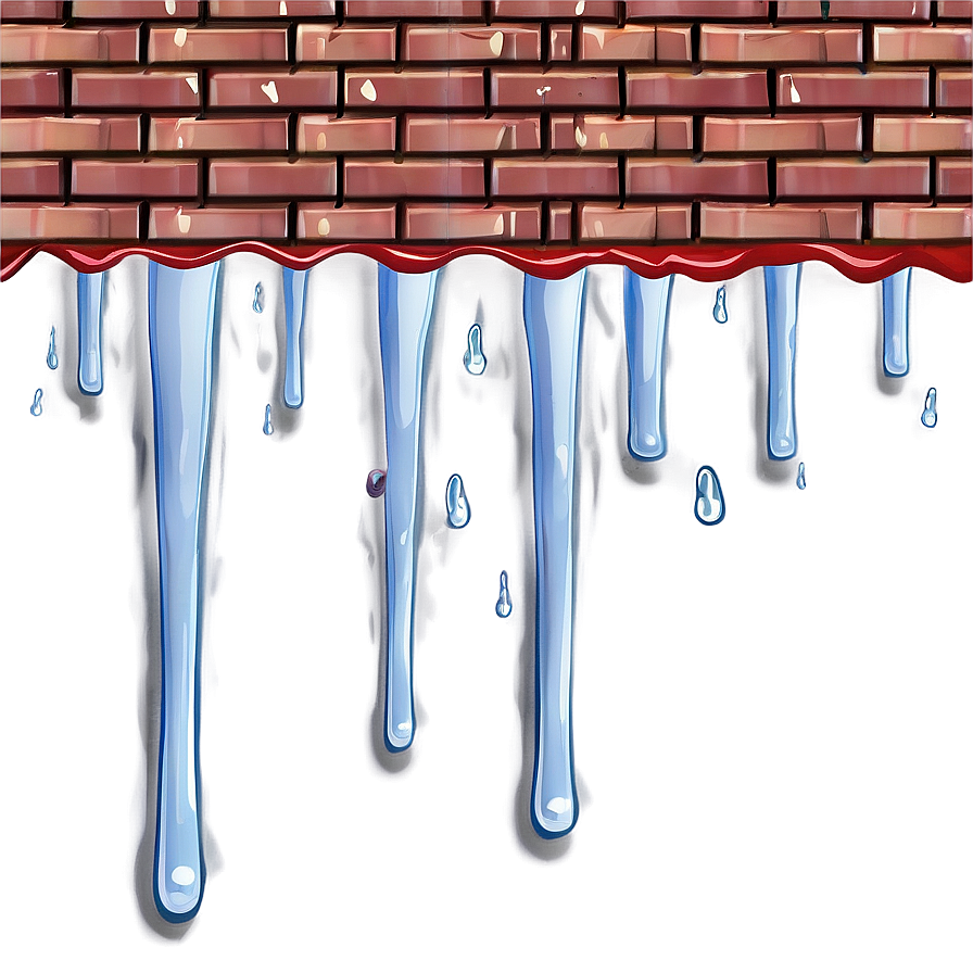 Wet Red Brick Wall Png 34 PNG Image