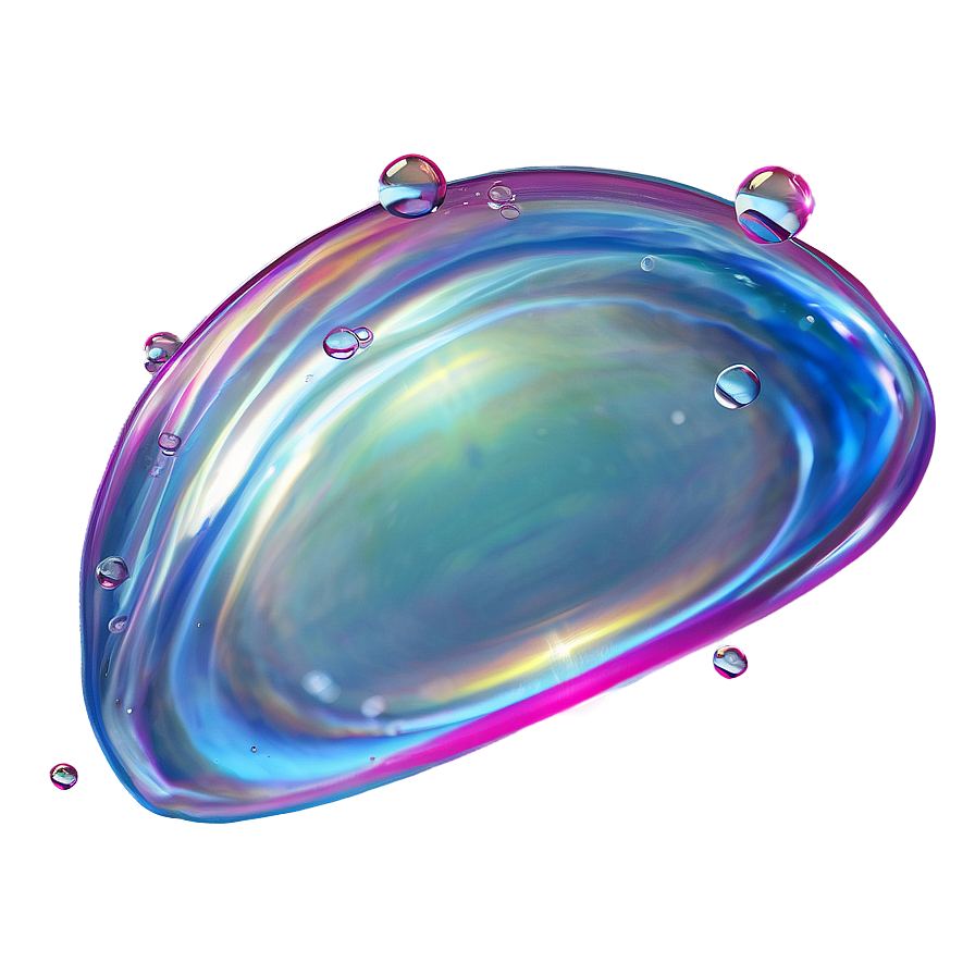 Wet Soap Bubble Png Ugg PNG Image