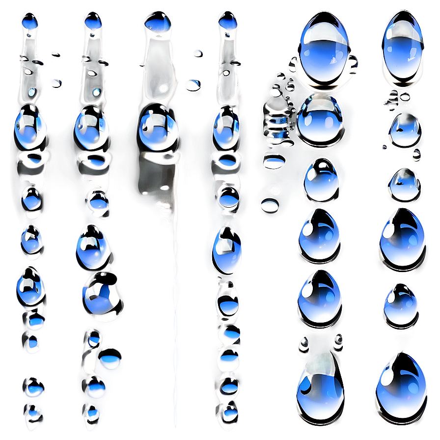 Wet Window Droplets Png Spb PNG Image