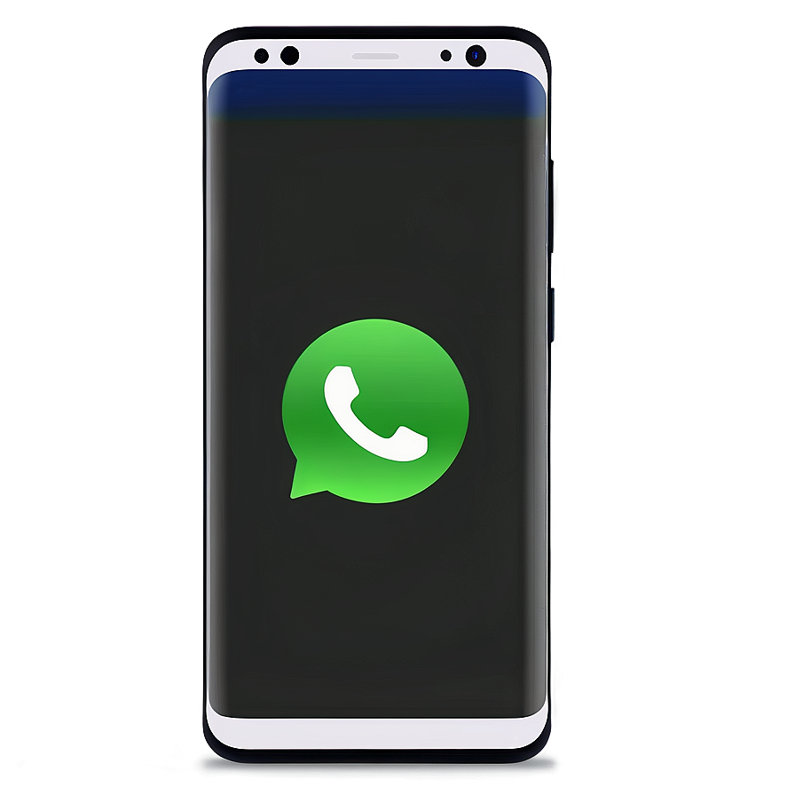 Whatsapp Dark Mode Interface Png Huv PNG Image