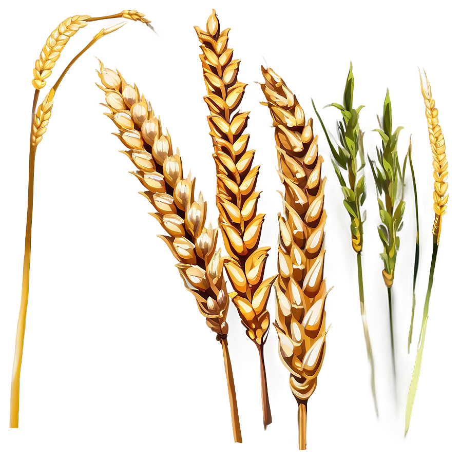 Wheat Field And Clouds Png 80 PNG Image