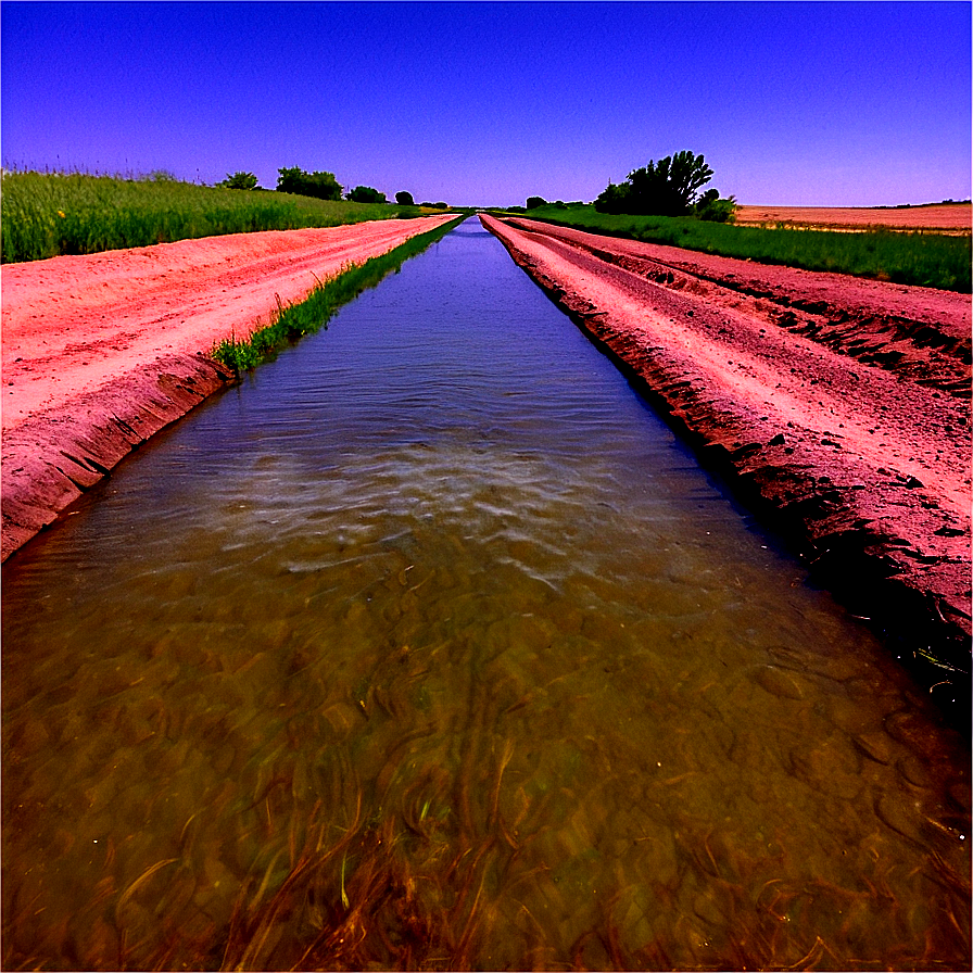 Wheatland Wyoming Irrigation Canal Png Djs56 PNG Image