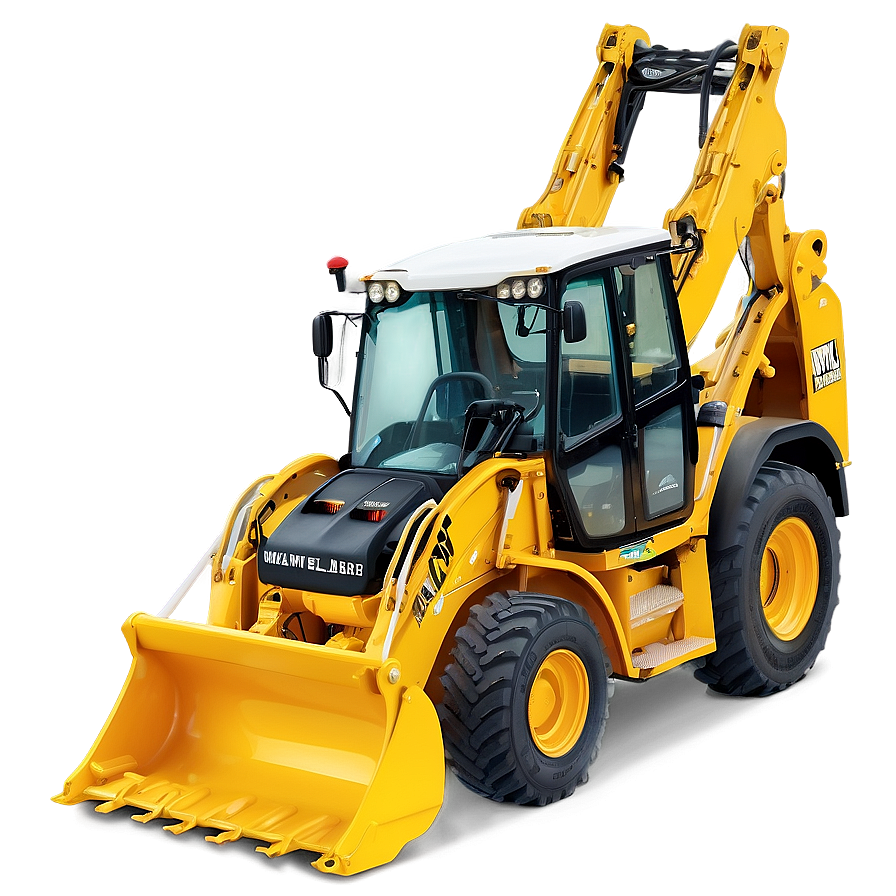 Wheel Loader Backhoe Png Ywg PNG Image