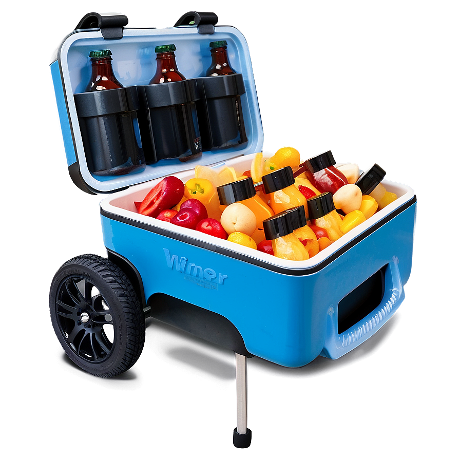 Wheeled Ice Cooler Png Enr PNG Image