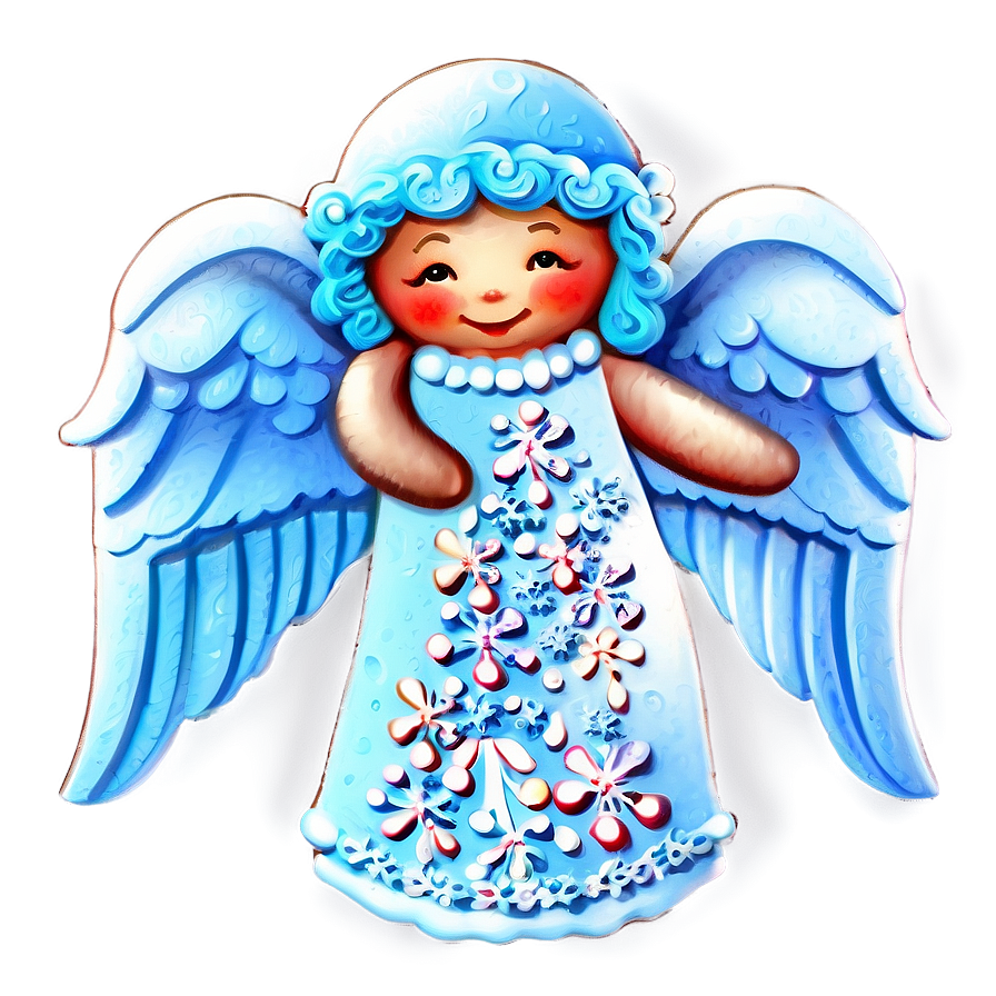 Whimsical December Angel Png Pak PNG Image