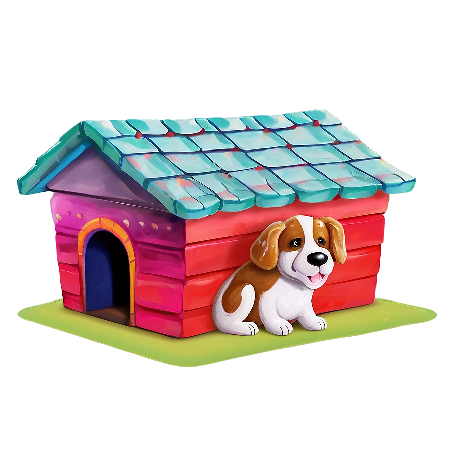 Whimsical Dog House Png Bhf PNG Image