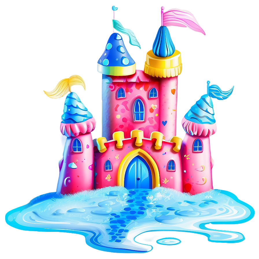 Whimsical Dream Castle Png Iat92 PNG Image