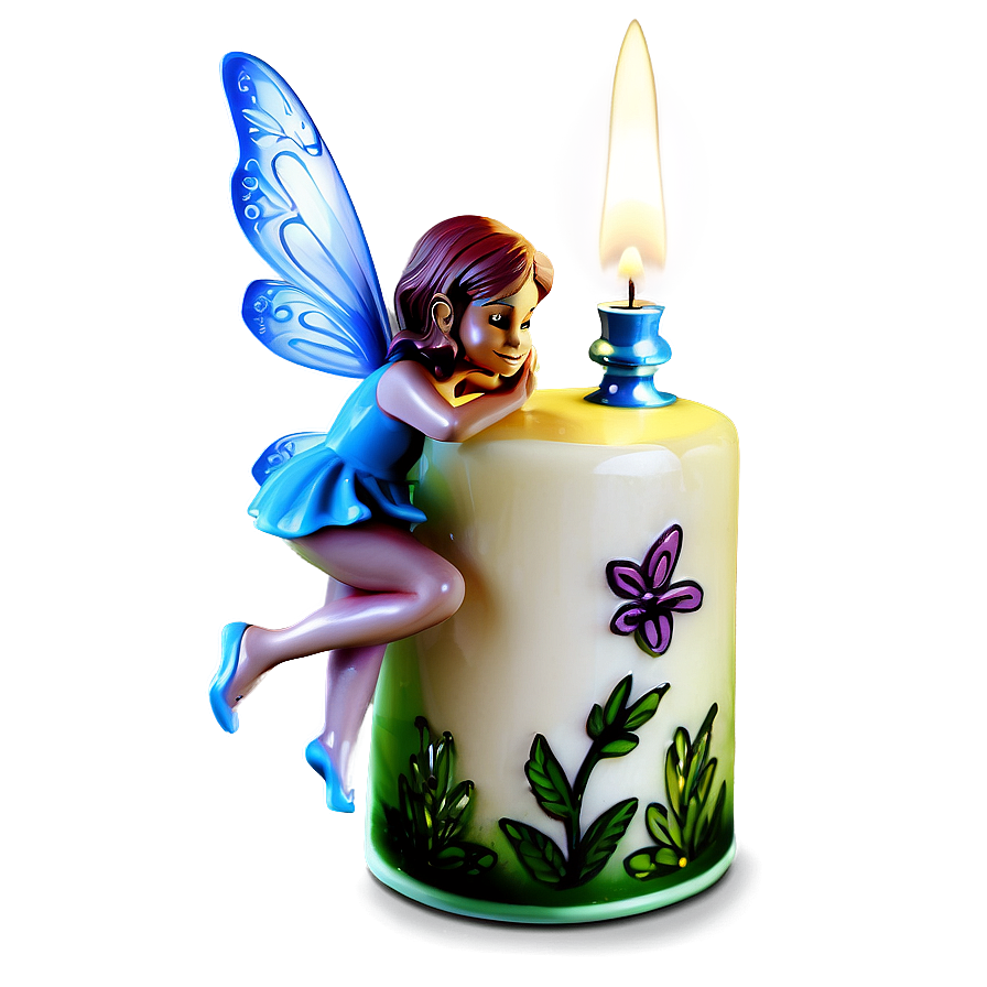 Whimsical Fairy Candle Png Nnx86 PNG Image