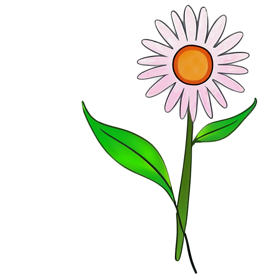 Whimsical Indie Flower Png Euw87 PNG Image