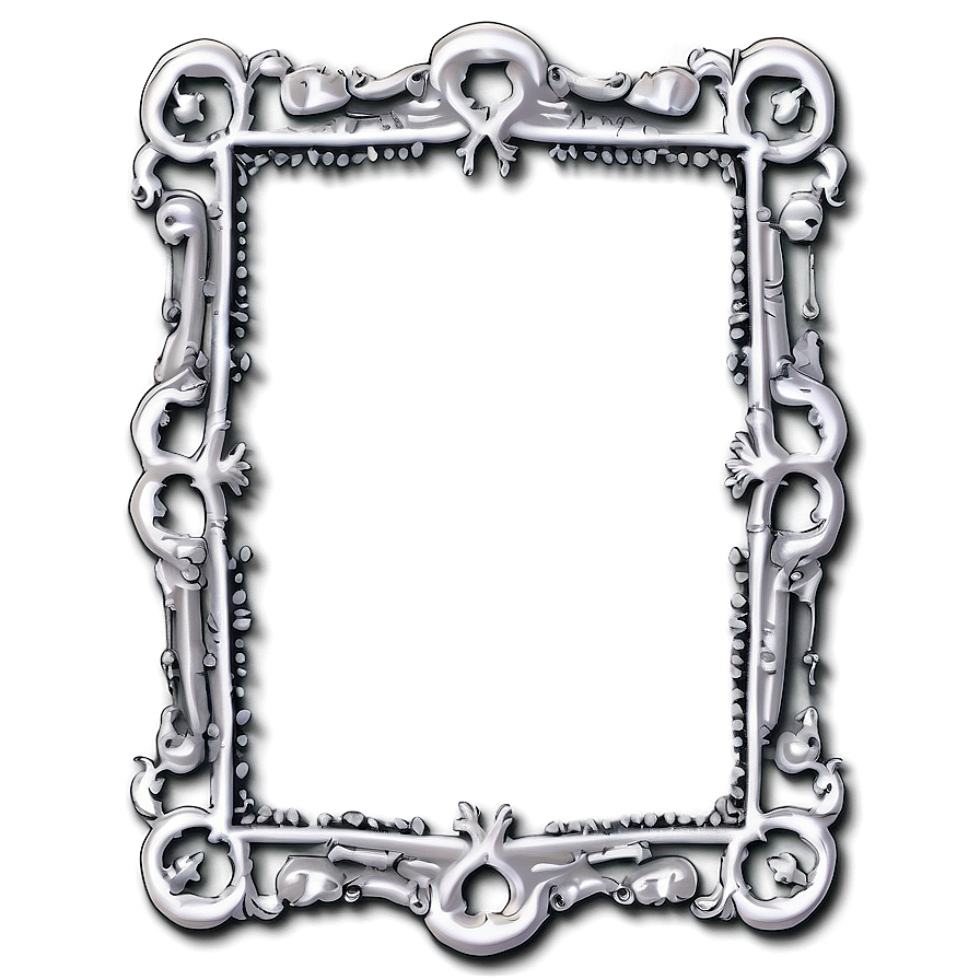 Whimsical Picture Frame Png 05042024 PNG Image