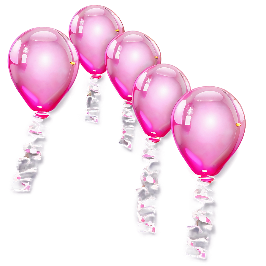 Whimsical Pink Balloons Dream Png 10 PNG Image