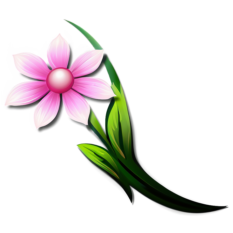 Whimsical Pink Flower Fantasy Png 81 PNG Image