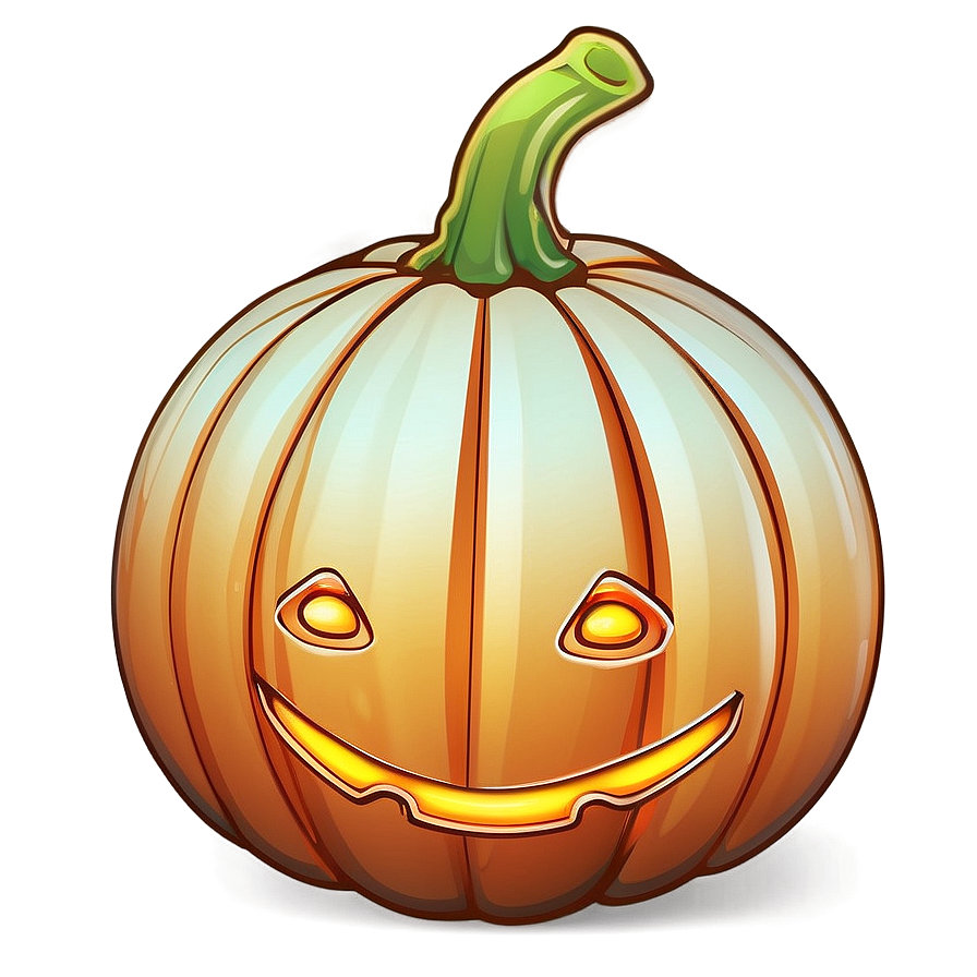 Whimsical Pumpkin Outline Png 06202024 PNG Image