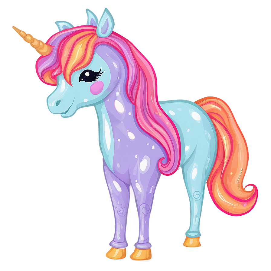 Whimsical Unicorn Clipart Png 18 PNG Image