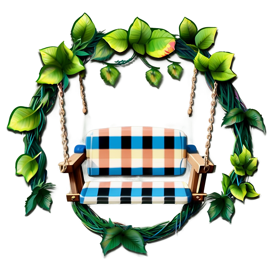 Whimsical Vine Swing Png Eia11 PNG Image