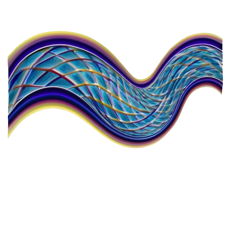 Whimsical Wavy Lines Spiral Png 77 PNG Image