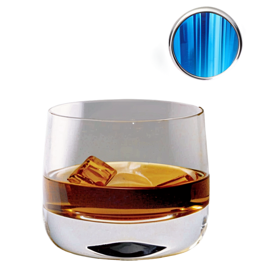 Whiskey Glass On Table Png Stq PNG Image