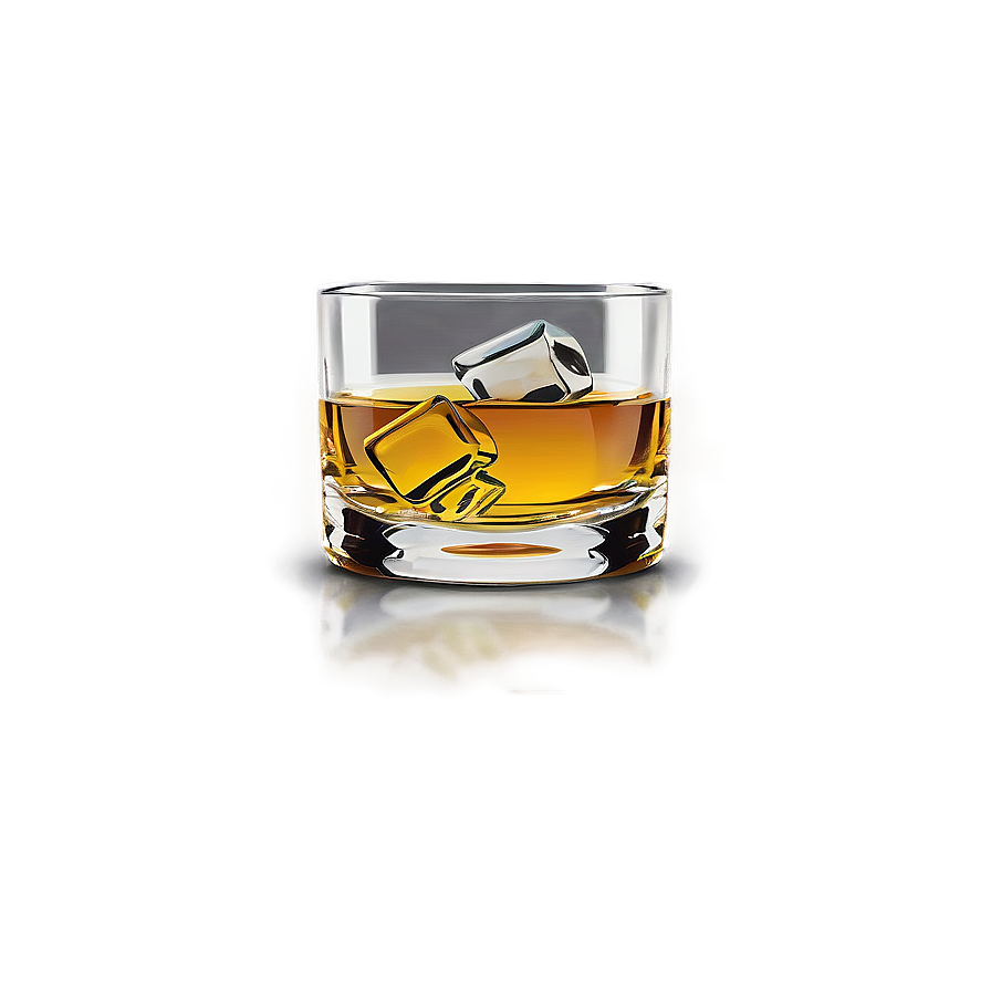 Whiskey Glass With Coaster Png 06132024 PNG Image