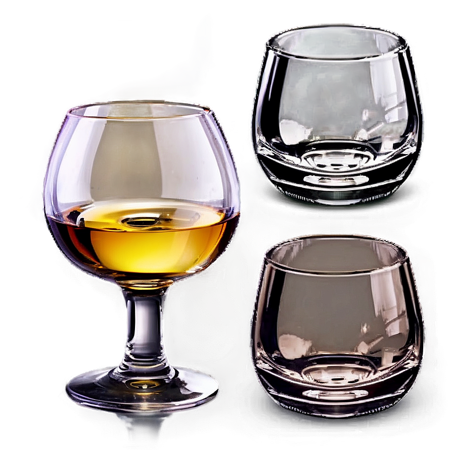 Whisky Glassware Set Png 06262024 PNG Image