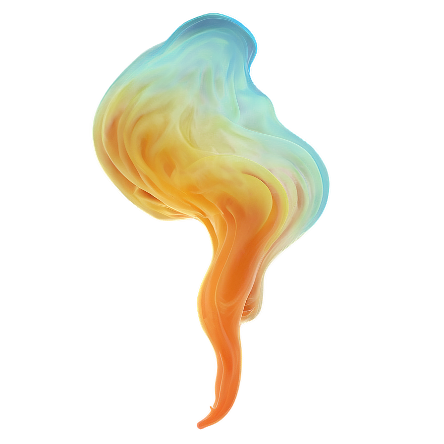 Whispering Orange Smoke Png Uhu PNG Image