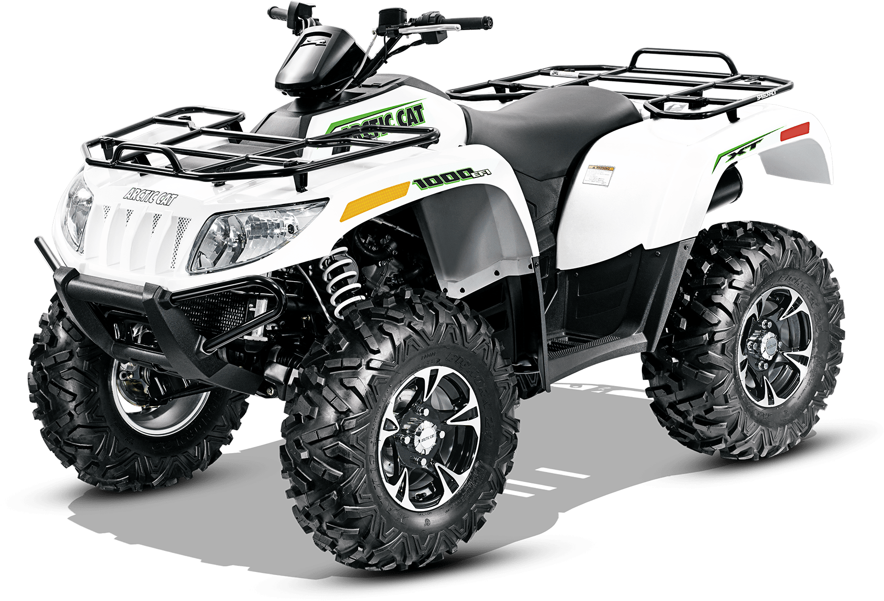 White Arctic Cat A T V PNG Image