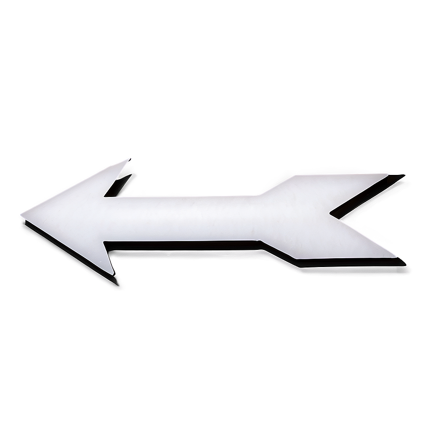 White Arrow For Web Png 05042024 PNG Image