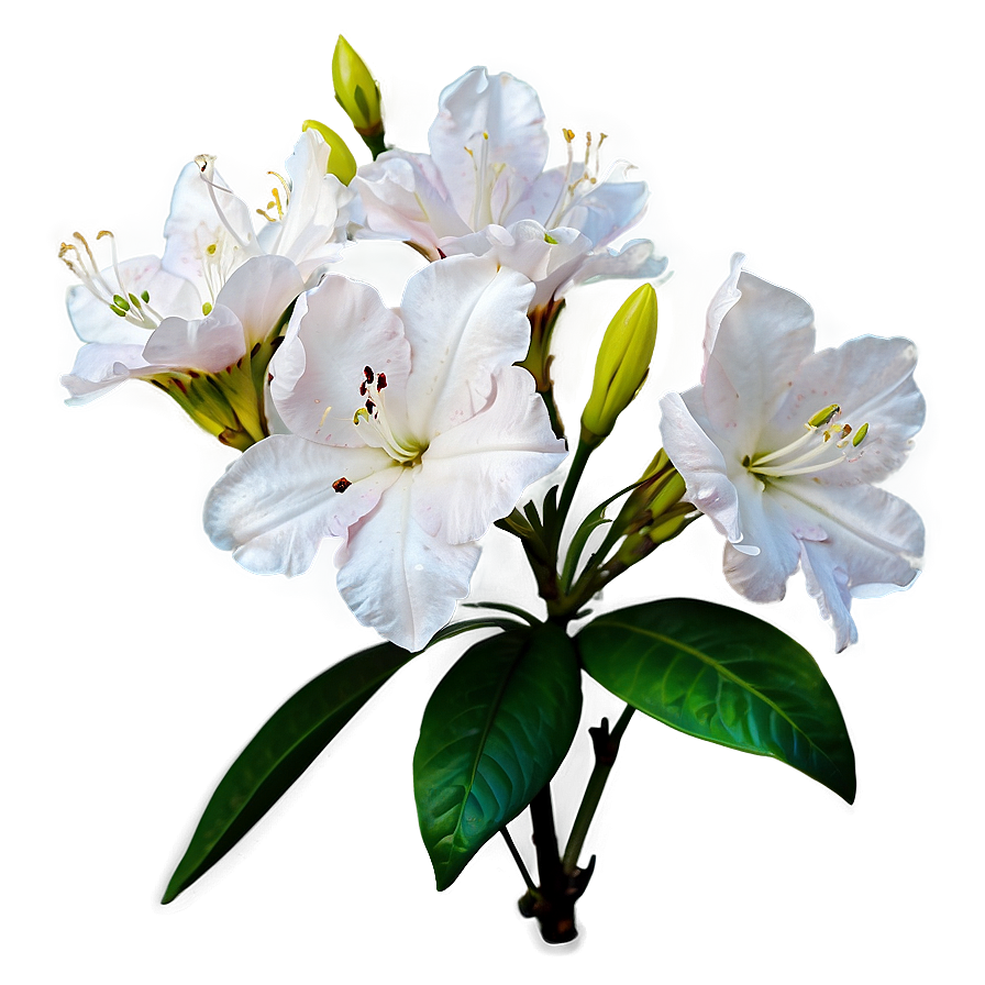 White Azalea Flower Png 05242024 PNG Image