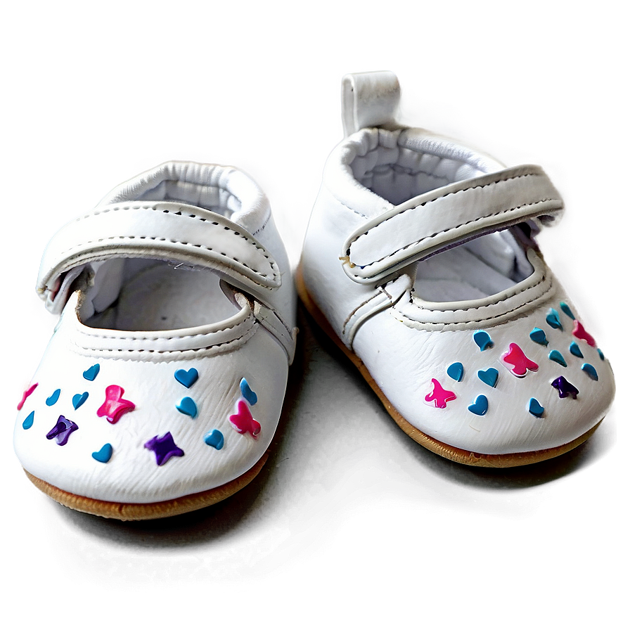 White Baby Shoes Png Fwt PNG Image