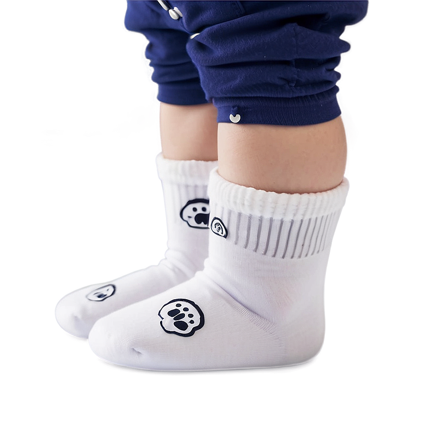 White Baby Socks Png Xtd15 PNG Image