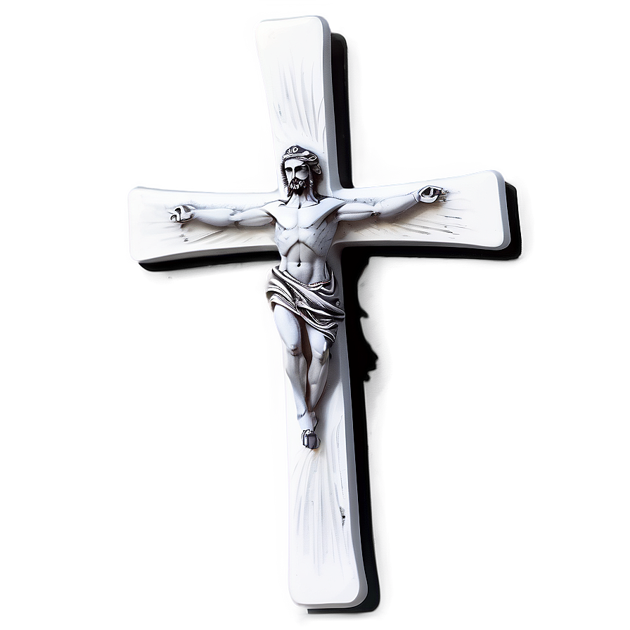 White Background Thin Cross Png Xey53 PNG Image