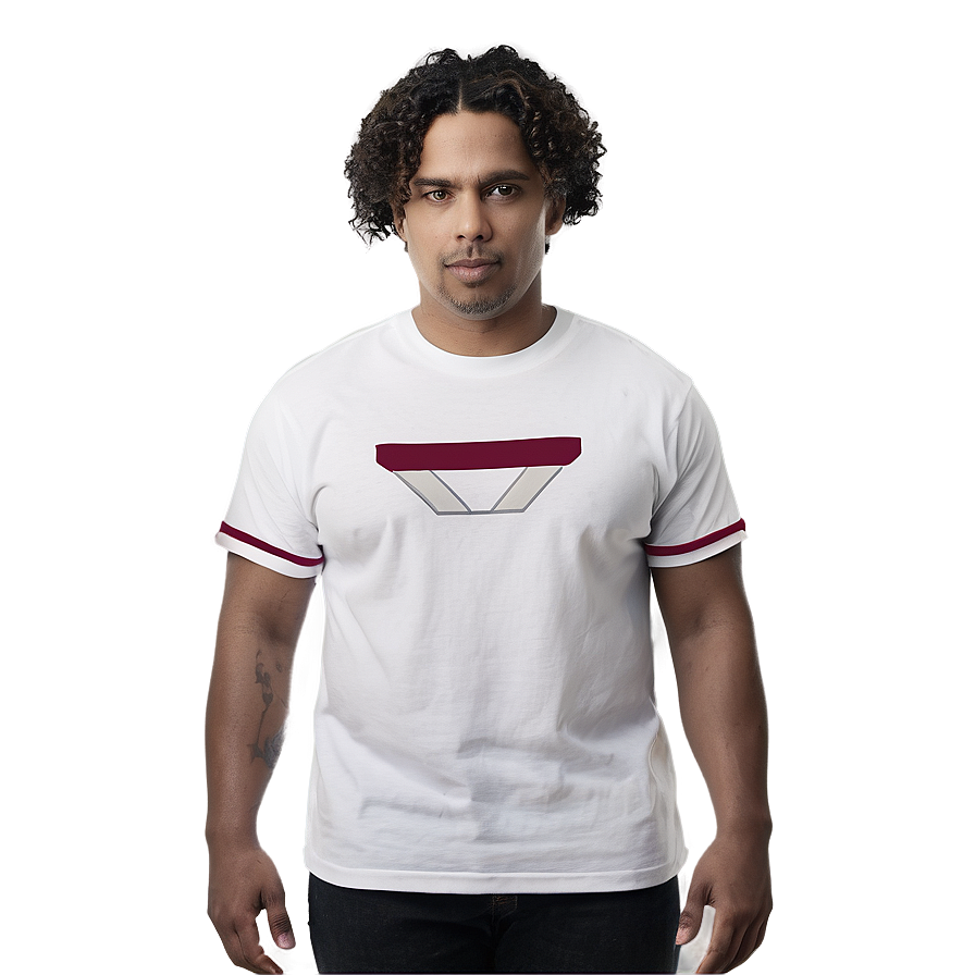 White Band Shirt Png Cag49 PNG Image