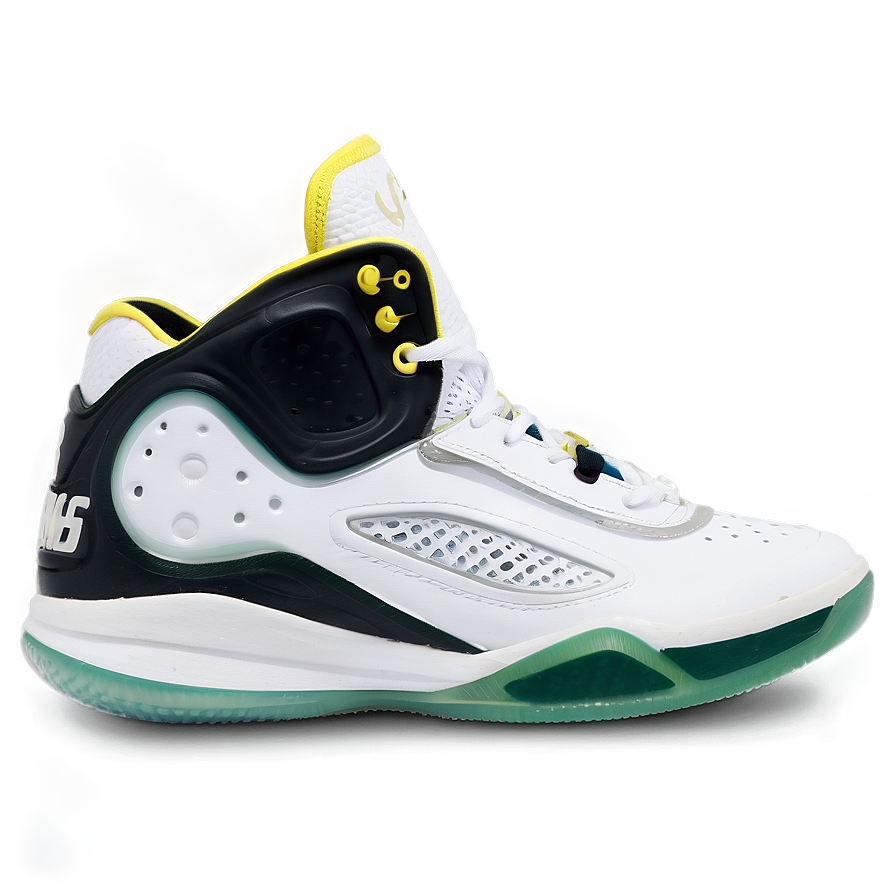 White Basketball Sneakers Png Srx12 PNG Image