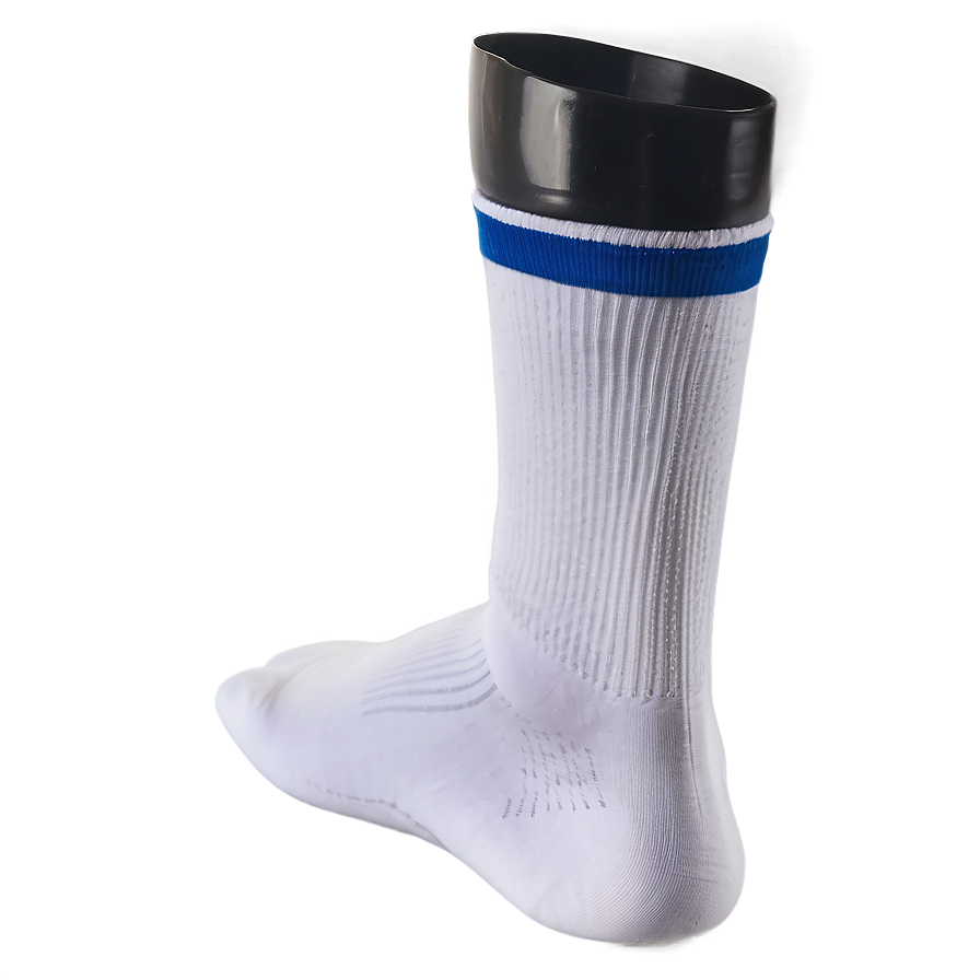 White Basketball Socks Png Agr PNG Image