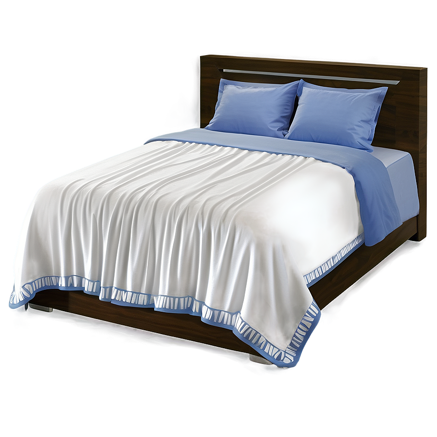 White Blanket For Double Bed Png 59 PNG Image