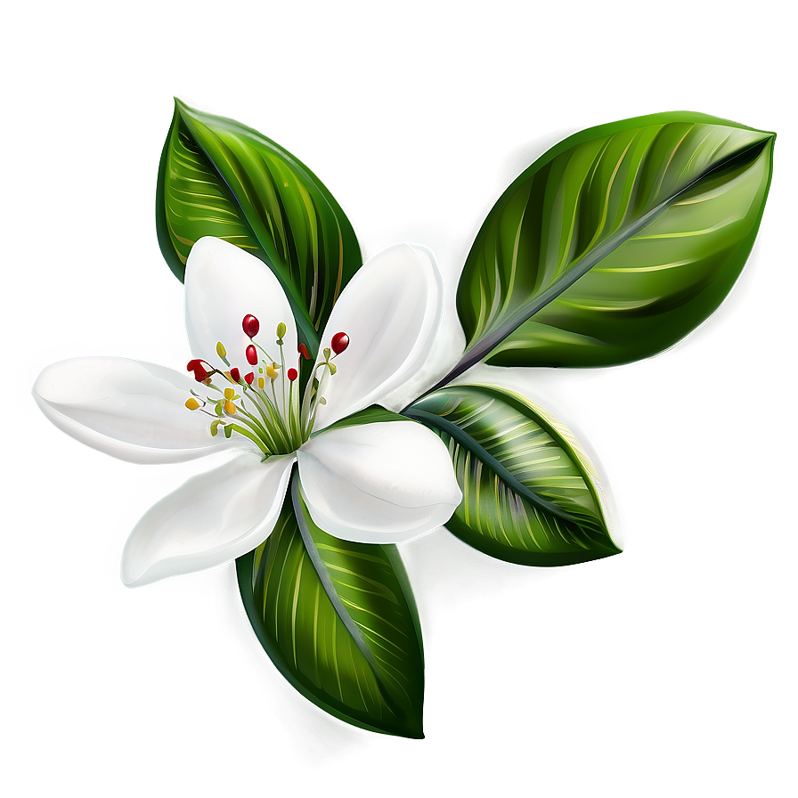 White Blossom Flower Png Atv25 PNG Image