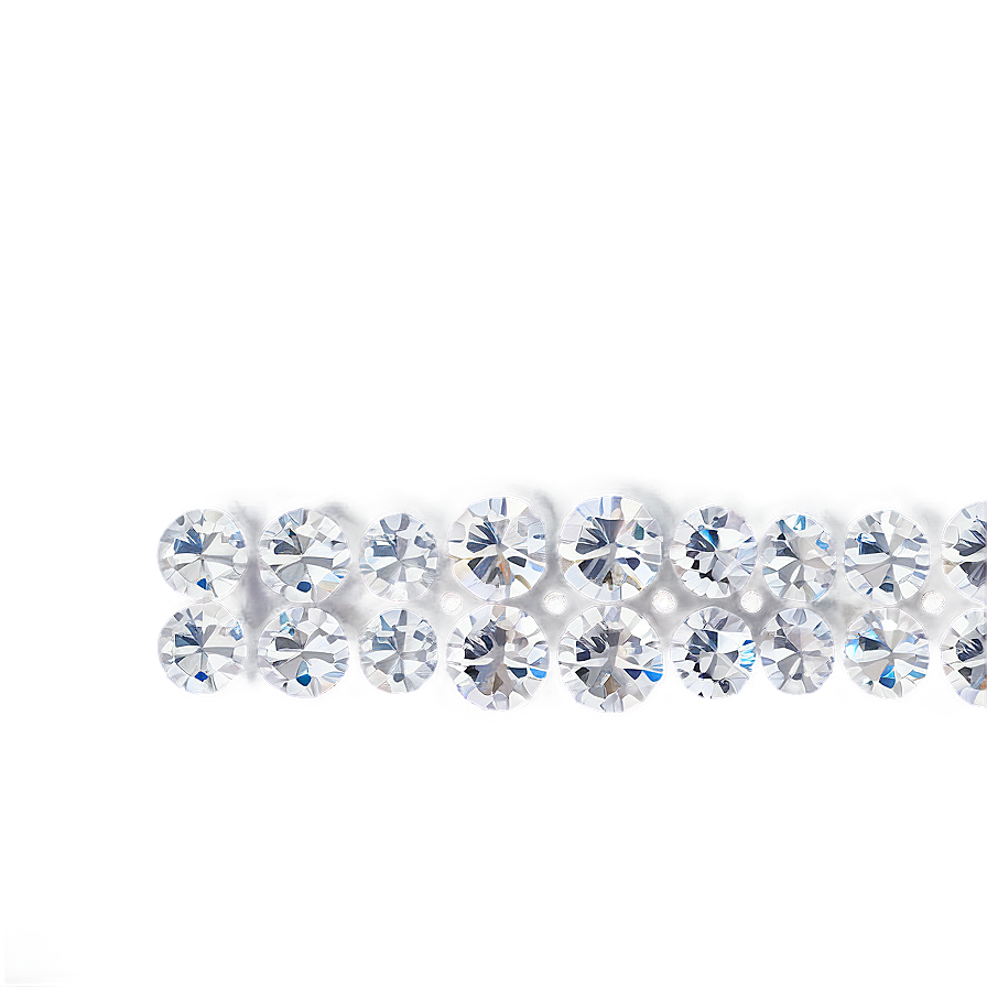 White Border With Diamonds Png 05252024 PNG Image