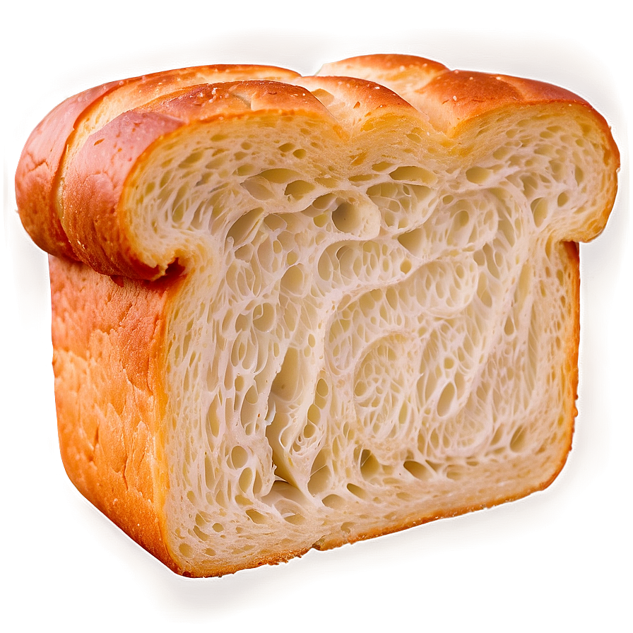 White Bread Slice Png Rnb PNG Image