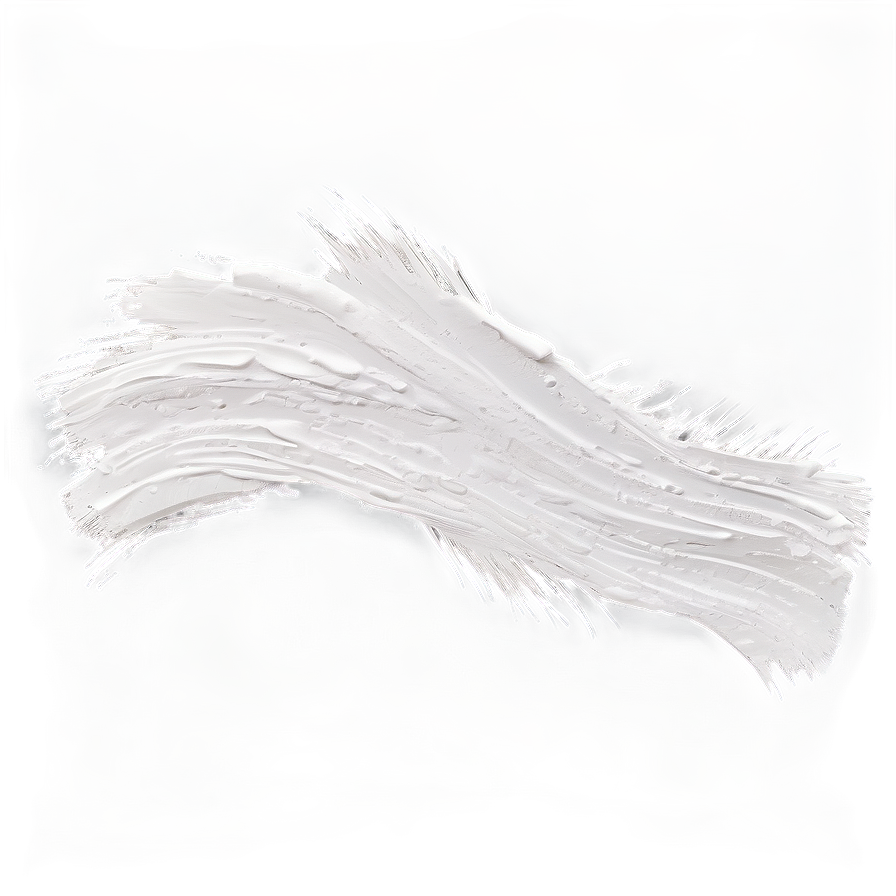 White Brush Stroke For Textures Png 06262024 PNG Image