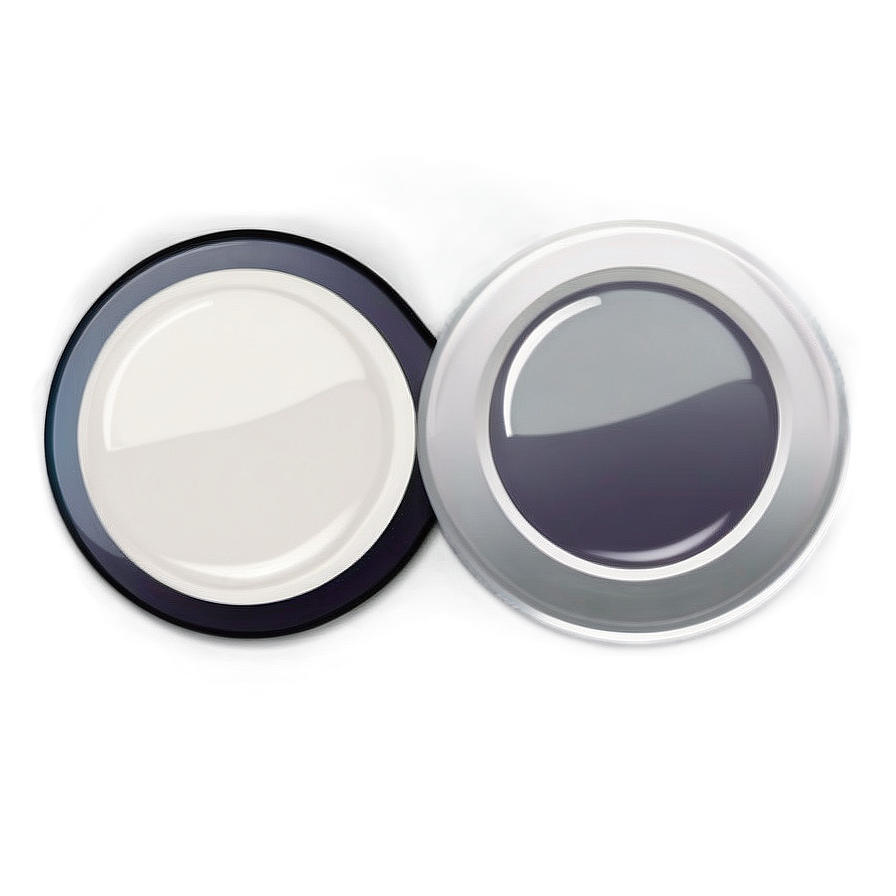 White Button Badge Png 88 PNG Image