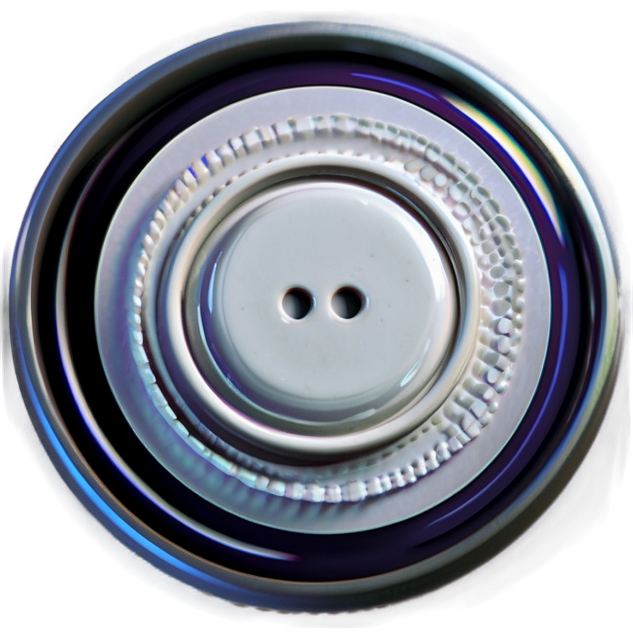 White Button With Shadow Png Nbn PNG Image