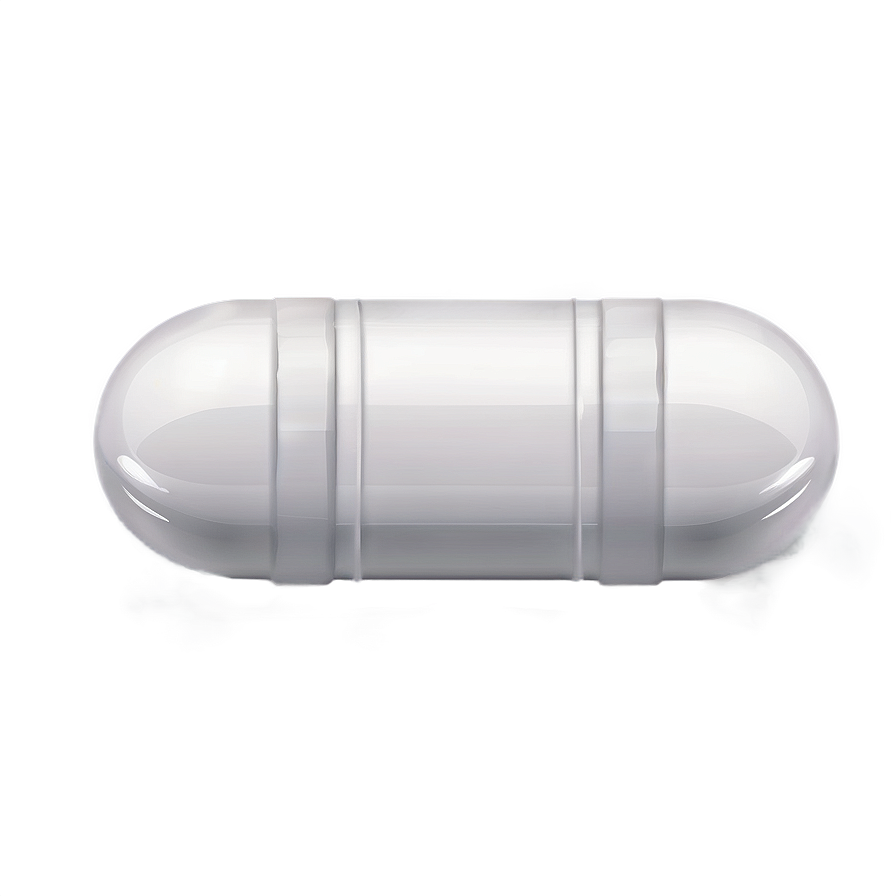 White Capsule Vector Png 7 PNG Image