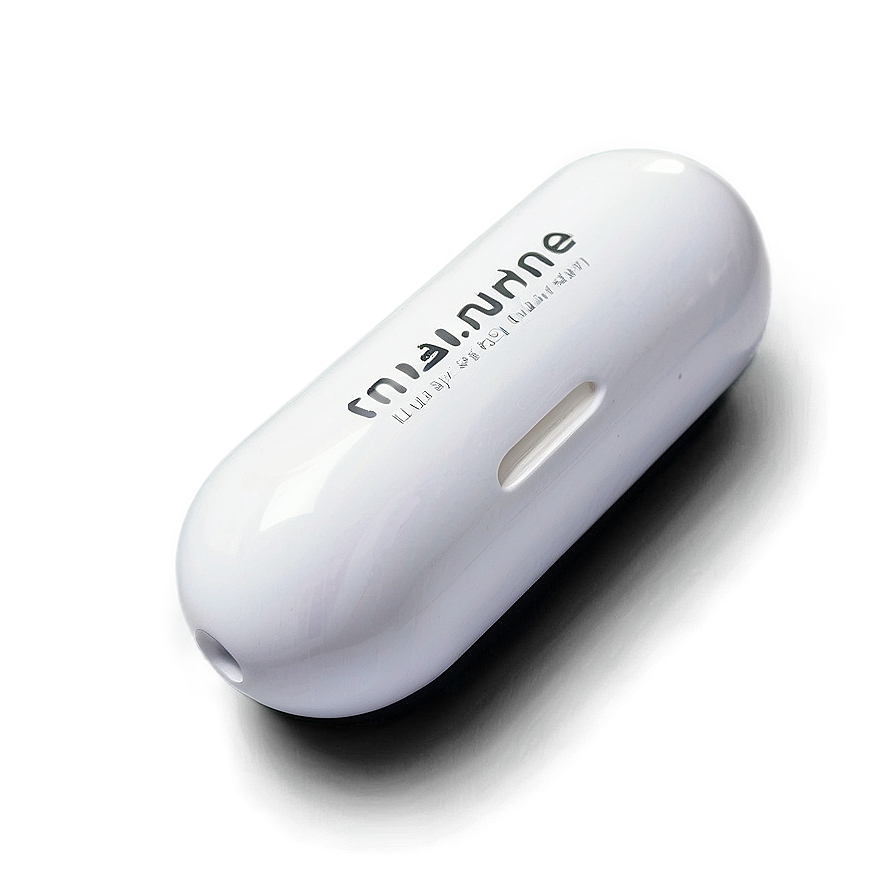 White Capsule With Text Png Wyo10 PNG Image