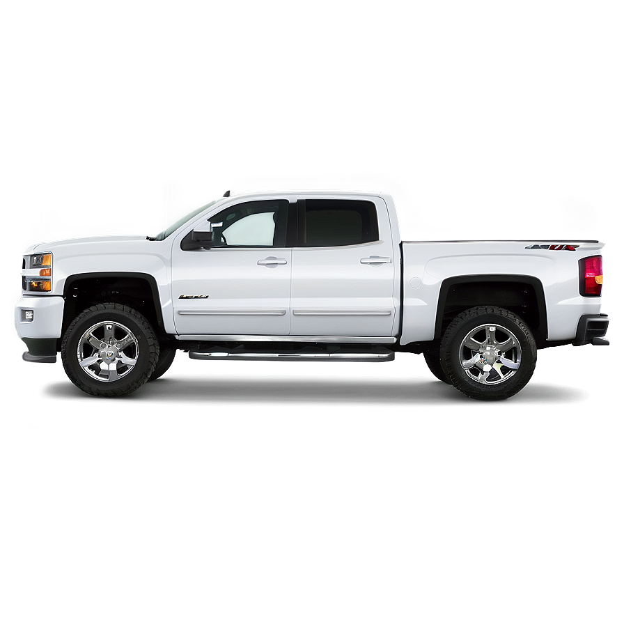 White Chevy Silverado Png 35 PNG Image