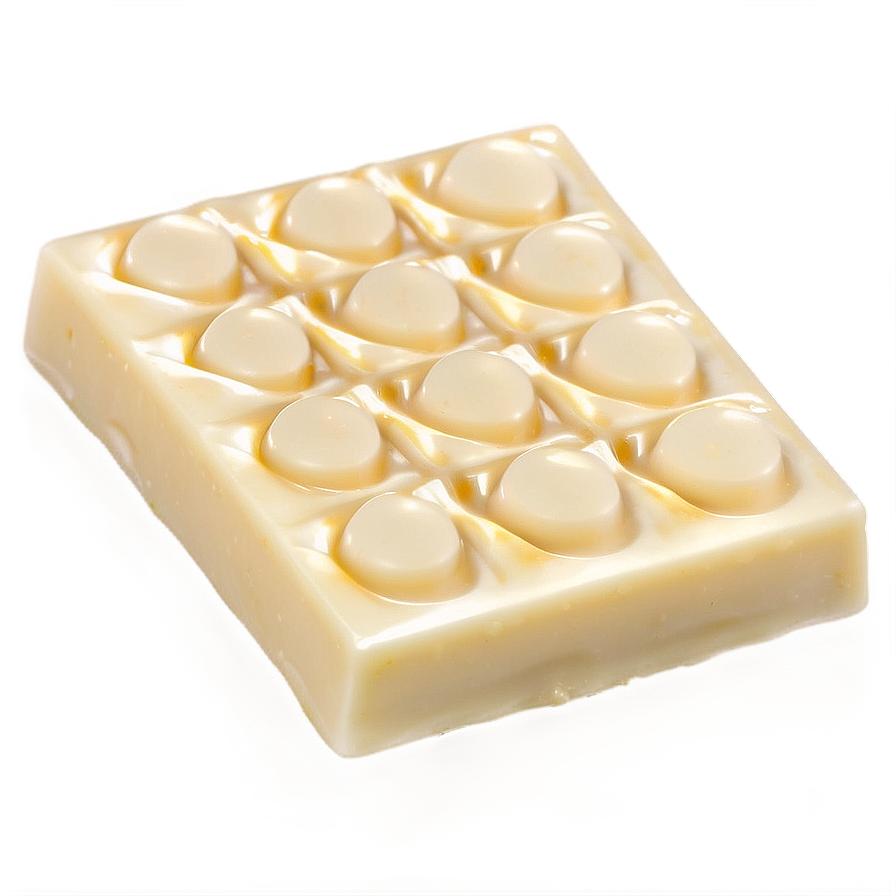 White Chocolate Square Png 06272024 PNG Image