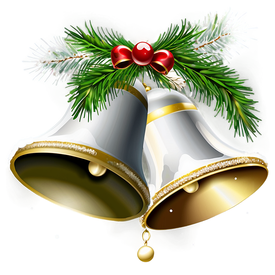 White Christmas Bells Png 85 PNG Image