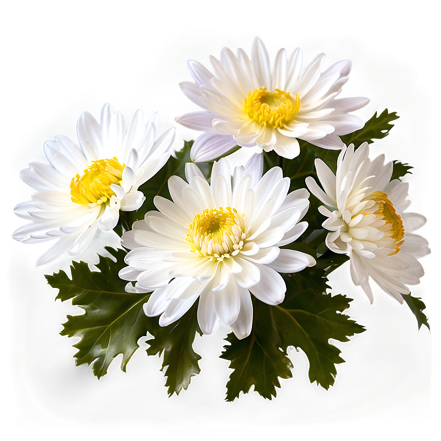 White Chrysanthemum Flower Png 26 PNG Image