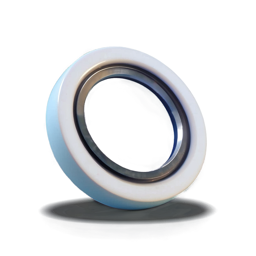 White Circle C PNG Image