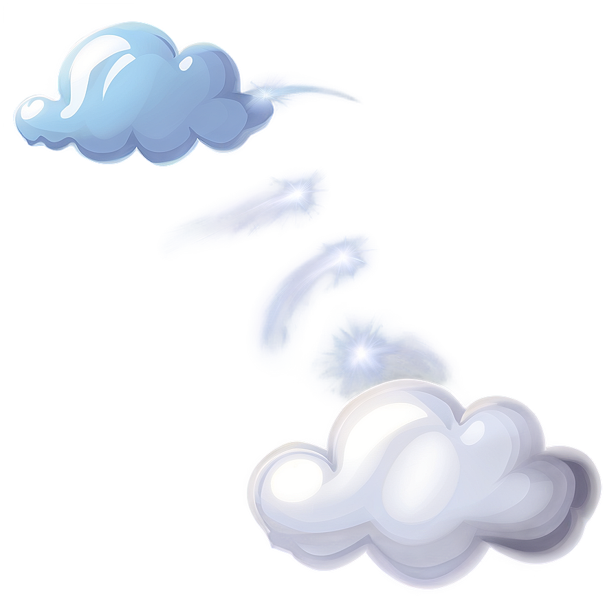 White Cloud Emblem Png 06122024 PNG Image